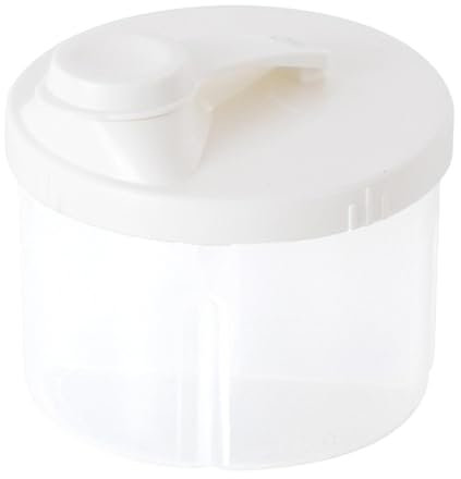 2 Piezas Dispensador Dosificador De Leche En Polvo Bebe, Dispensador De Fórmula Para Bebé, Recipiente Para Leche En Polvo Bebe, Contenedor De Leche En Polvo Giratorio De 4 Compartimentos Para Viajes