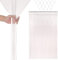 Trimming Shop Beaded String Curtains - Door Fly Screen and Room Divider for Doorways, Windows, Closets, and Backdrop Panels - Perfect for Party, Wedding, and Home Décor, 100x200cm, White