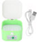 Fyearfly - Aparato de secado eléctrico para audífonos, deshumidificador, audífono USB, caja de secado, color verde