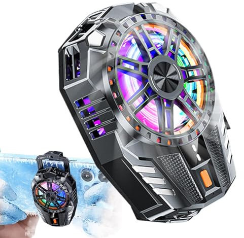 Enfriador de teléfono celular,Ventilador de enfriamiento de teléfono | Ventilador de refrigeración portátil ligero para ordenador | Enfriador de teléfono móvil, Enfriador de teléfono para juegos, Vent
