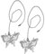 DOITOOL Ceiling Fan and Pendant Light Pull Chain 12in Light Pull Chain Extension 2pcs Butterfly Shape Construction Easy Installation