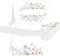 60 Tischkarten Hochzeit Geburtstag, Platzkarten Sitzplatzkarten 85x55mm Tischdekoration Namenskarten zum selbst Beschriften Tischkärtchen für Konfirmation Kommunion Taufe