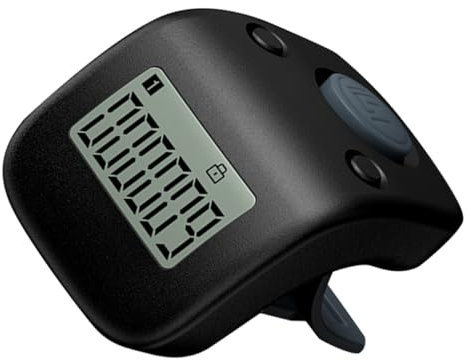 Gatuida Contador De Dedos Digital Recargable Mini Dispositivo De Portátil Pantalla LCD para Públicos