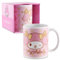 Hello Kitty Tasse 350 ml – My Melody Tasse en céramique avec anse – Design officiel Sanrio – Cadeau pour enfants et fans – Tasse à café/tasse