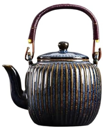 Exquisite Ceramic Teapot with Filter 800ml Mug Teapot for Tea Kettle Puer Tea Pot Set Teaware Teapots Cup Service Clay(Yellow)