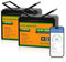 ECO-WORTHY LiFePO4 Lot de 2 batteries au lithium 12 V 100 Ah Bluetooth avec protection BMS basse température 100 A et max. 15 000 cycles, batterie au lithium 1280 Wh 12 V 100 Ah pour camping-car