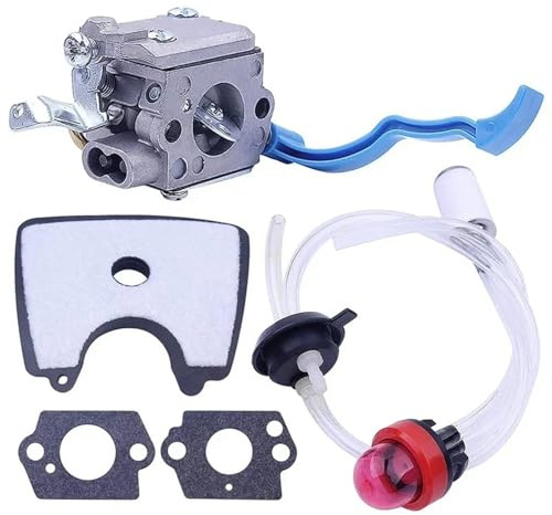 LALAL Nuovo carburatore con Filtro Aria/Carburante for soffiatore Husqvarna 125B 125BX 125BVX, Parti for Zama C1Q-W37 581798001