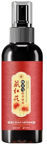 Hair Growth Spray Strengthen & Restore Scalp Health Saffron Hair Blackening Spray Organic Herbal Essences Hairspray for Men Women, 100ml.