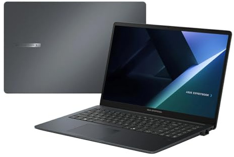 ASUS ExpertBook B1 B1503CVA, Display 15.6 FHD IPS Opaco, Intel Core 5 120U fino a 5.0GHz, 8GB DDR5, Intel UHD Graphics, SSD 512GB NVMe PCIe 4.0, Senza OS, Wi-Fi 6, BT 5.4, Garanzia 2 anni