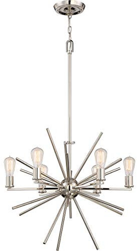 Elstead Lighting Chandelier, Imperial Silver