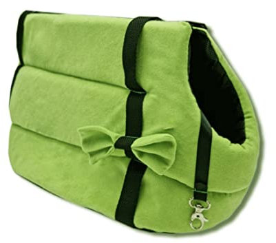 Odolplusz Elegante Hundetasche für Hunde/Katzen, Waschbar - Kleine/Mittlere/Mittelgroße, XS, S, L, M/Hundetragetasche Katzentasche Tragetasche Transporttasche (Gruen)