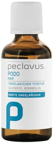 peclavus PODOmed Nagelweicher Tinktur 50 ml - bei eingewachsenen Nägeln, Hornhaut und empfindlicher Nagelhaut