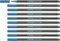 STABILO - Premium Metallic-Filzstift - Pen 68 metallic - 10er Pack - metallic blau