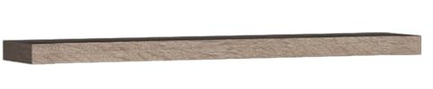 Mirjan24 Wandregal Mannar M-10, Wandboard, Hängeregal, Decoregal Buchregal, Wandschrank, Hängeschrank, Regal, DVD CD Regal (Eiche Trüffel)