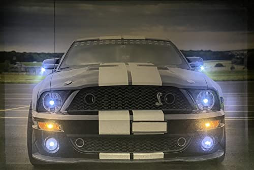 Samarkand - Lights LED-Bild mit Beleuchtung LED- Bilder Leinwandbild 65 x 45 cm Wandbild US CAR/SPORTSCAR/SPORTWAGEN