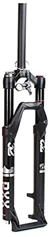 1-1/8 Fahrrad Gabel MTB,27,5 29 Zoll Fahrrad Federung Vorne Gabel Fernverriegelung MTB Luft-Federgabel Federweg 120mm (Size : 27.5inch)