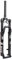 1-1/8 Fahrrad Gabel MTB,27,5 29 Zoll Fahrrad Federung Vorne Gabel Fernverriegelung MTB Luft-Federgabel Federweg 120mm (Size : 27.5inch)