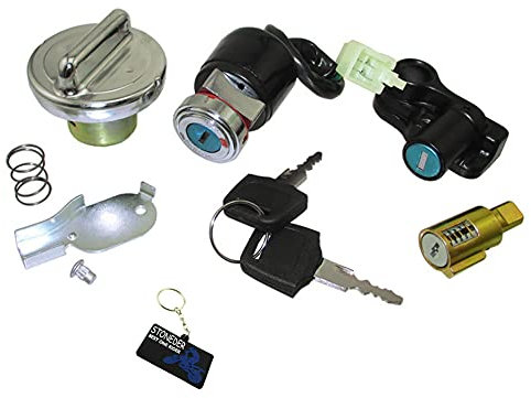 STONEDER 12 V Schlüssel Schalter Lock Tank Cap für Dax Skyteam 50cc 125cc ST50 ST125