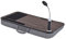 Teamson Home Support pour PC Portable Tablette Table de lit Coussin Gris Brun VNF-00112-UK