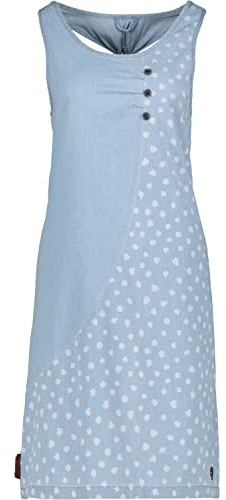 Alife and Kickin Damen CameAK B Dress Sommerkleid Kleid, Light Denim, M