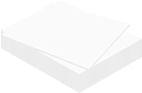 Kangaro Lot de 15 plaques de mousse - Blanc - 50 x 70 cm - 5 mm - Pour travaux manuels, présentation, modélisme, passe-partout