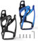 Ainiv Bike Water Bottle Cage, 2PCS Plastic PC Bike Water Bottle Holder, Bicycle Cup Holder, Cycling Bottle Holder for Road Bike and Mountain Bike, Black + Black Blue