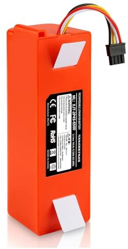 ENERGUP 14.4V 6500mAh Ersatzakku für Xiaomi Roborock S5 S50 S51 S55 S502 Max S6 S7 Mijia Roborock Staubsauger Akku