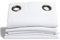 Moondream DecibelControl™ Rideau Anti-Bruit 3en1 | Isolation Phonique | Thermique Hiver+Été | 100% Occultant | Technologie Brevetée | Fabrication UE | Oeillets | Blanc MC720 | 140L x 350H cm