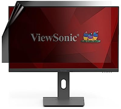 Celicious Privacy Lite 2-Way Anti-Glare Anti-Spy Filter Screen Protector Film Compatible with ViewSonic Monitor 27 VX2762-2K-MHDU