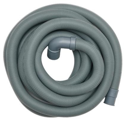 Extra Long Drain Hose Waste Pipe, 4 Metre Length, PP, , Suitable for Washing Machine Dishwasher