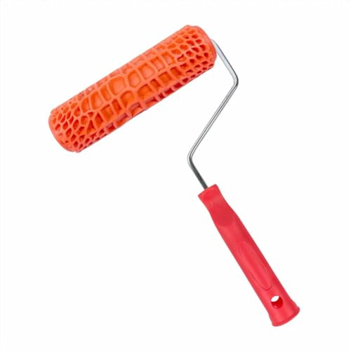 Rordigo Gummi-Krokodil-Grain-Muster-Farbroller, DIY-Farbe, Textur, Pigmentdruck, Wandmalerei-Rolle, Holzmaserung, Farbdruck, Kunst-Farbroller, Pinsel mit