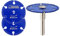 SHDIATOOL Disco da taglio diamantato 50mm,disco da taglio per metallo,3pcs lama per tubo d'acciaio,ferro,acciaio angolare con gambo rotondo da 6mm