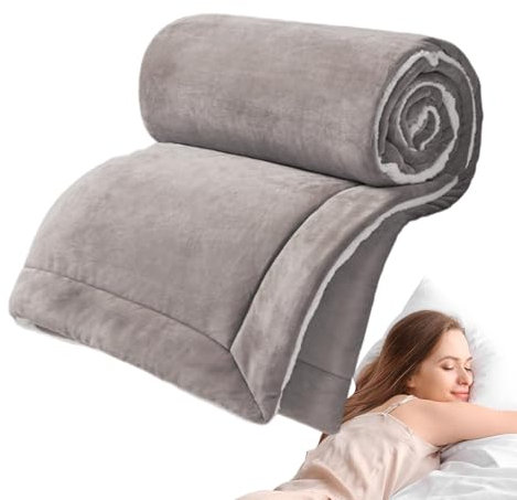 ycezw Wende-Fleece-Decke, Fleecedecke, dicke doppellagige Lammfleece-Decke | Sofadecken, bequem, dick für Camping,