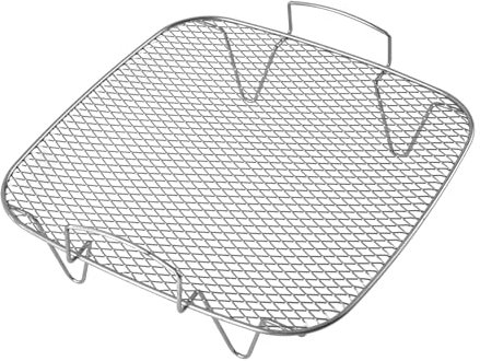 9.37 inch Air Fryer Rack Compatible for Gourmia GAF858 Air Fryer,Accessories Compatible for 8-12QT Air Fryer,Air Fryer Accessories,Stainless Steel Air Fryer Rack