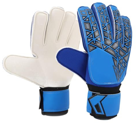 Torwarthandschuhe für Fußball, Fingerschutz, rutschfeste Fußball-Torwarthandschuhe, Latex-Handschuhe für Training und Spiel