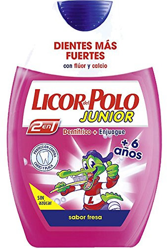 Licor Del Polo Dentífrico L.Polo 2 En 1 Junior Fre. - 1 unidad