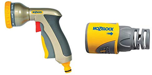 Hozelock Multi Plus Spray Gun & Hose End Connector Plus (12.5mm & 15mm)