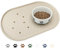 KPWACD Pet Feeding Mat for Dogs and Cats, Silicone Dog Placemat Non-Slip Waterproof Bowl Mats Prevent Food and Water Overflow, High-Lips Puppy Dish Tray Mat Suitable for Large Medium Small Pets, Beige