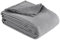NESILY® Premium Tagesdecke mit Fransen | Vielseitiger Überwurf für Sofa, Bett & Picknick | Vintage Design | Bettdecke für Schlafzimmer | Wohnzimmerdecke | Sofadecke | Kuscheldecke | Anthrazit