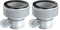 DHinkyoung 2 Pcs Type B Hose Adapters for Intex Pool, 1.5 to 1.25 Pool Hose Connector with Threads Effective Pool Drain Pump Adapter for Pumps & Saltwater System