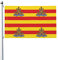 Ibiza-Flagge, 90 x 150 cm, Outdoor-Dekorationsflagge, leichtes Banner, Zuhause, Party, Hof, 3 x 5 Flaggen