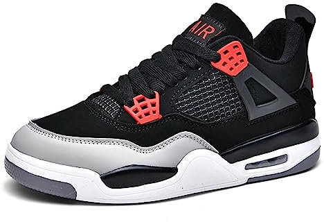 Aszeller Herren Damen Air 4 Skateboardschuhe Schuhe Laufschuhe Turnschuhe mit Luftpolster Walkingschuhe Basketballschuhe Sneaker Sportschuhe