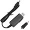 USB to DC Booster Cable Power Bank Router Cord 5V to 9V 12V Step-Up Digital Display Adjustable, 5521m USB to DC Booster Cable Booster Cable Boost