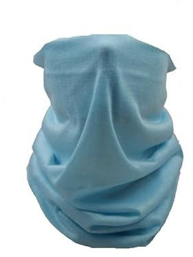 AD-BCrbgen Multifunktionale Fahrradmaske und Kapuze: Schützt Gesicht und Kopf bei Einer Vielzahl von Aktivitäten (Color : Sky Blue, Size : 25X50CM)