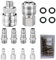 FISH DRAGATE 10 Pcs raccord rapide air comprimé,raccord pneumatique 1/4BSP,tuyau compresseur d'air,embout compresseur,embout compresseur air,accessoires compresseur d'air