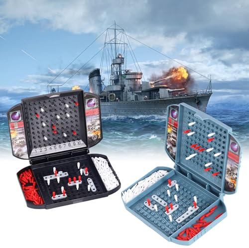 PAYFULLY Schiffe Versenken Brettspiel, Seeschlacht Stratego für Kinder Ab 4 Jahren
