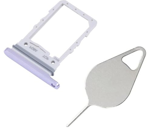 OnlyTech - Cassetto sim viola con estrattore di ricambio per Samsung Galaxy Z Flip 4