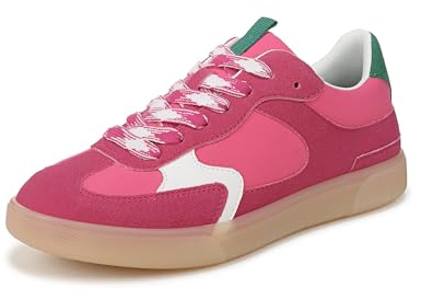 Blowfish Malibu Women's Tastic Sneaker, Pink Glow, 7 UK