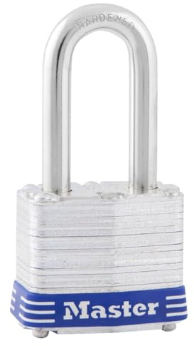 Master Lock 3DLF Outdoor Padlock with Key, 1 Pack