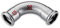 C-Stahl Pressfitting M Kontur - Bogen 90° - (ixi) - 42mm